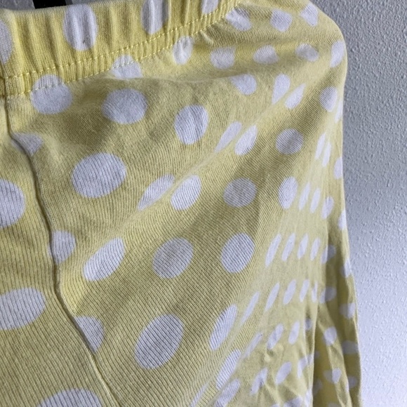 Yellow Patterned pajama cotton pants size 7 - Picture 2 of 4